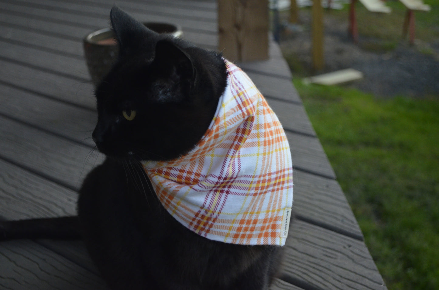 Yellow Orange Fall Flannel