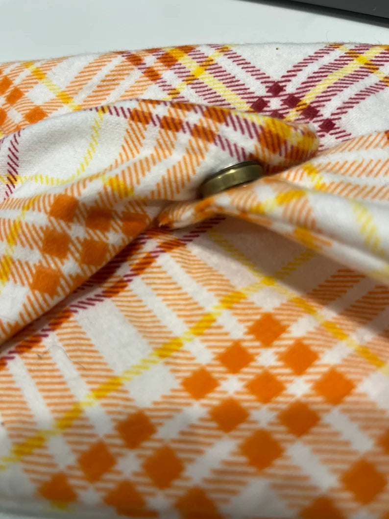 Yellow Orange Fall Flannel