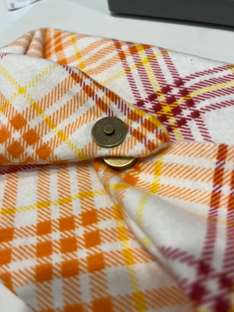 Yellow Orange Fall Flannel