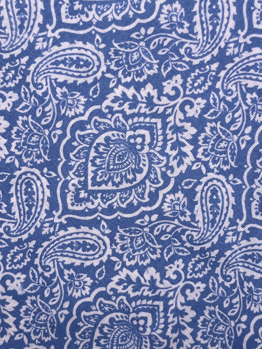 Blue and White Floral