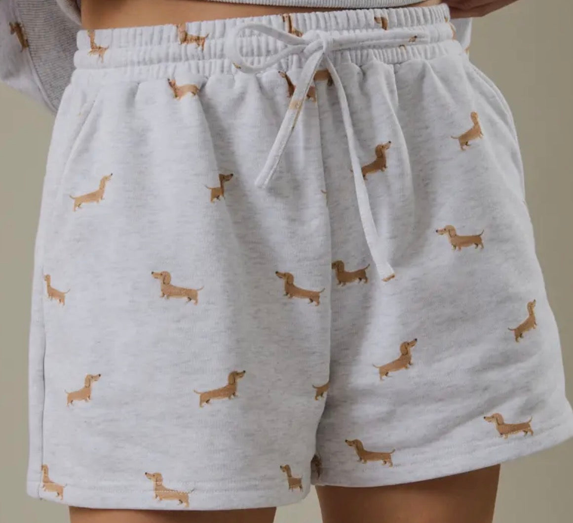 High Waist Sweat-shorts