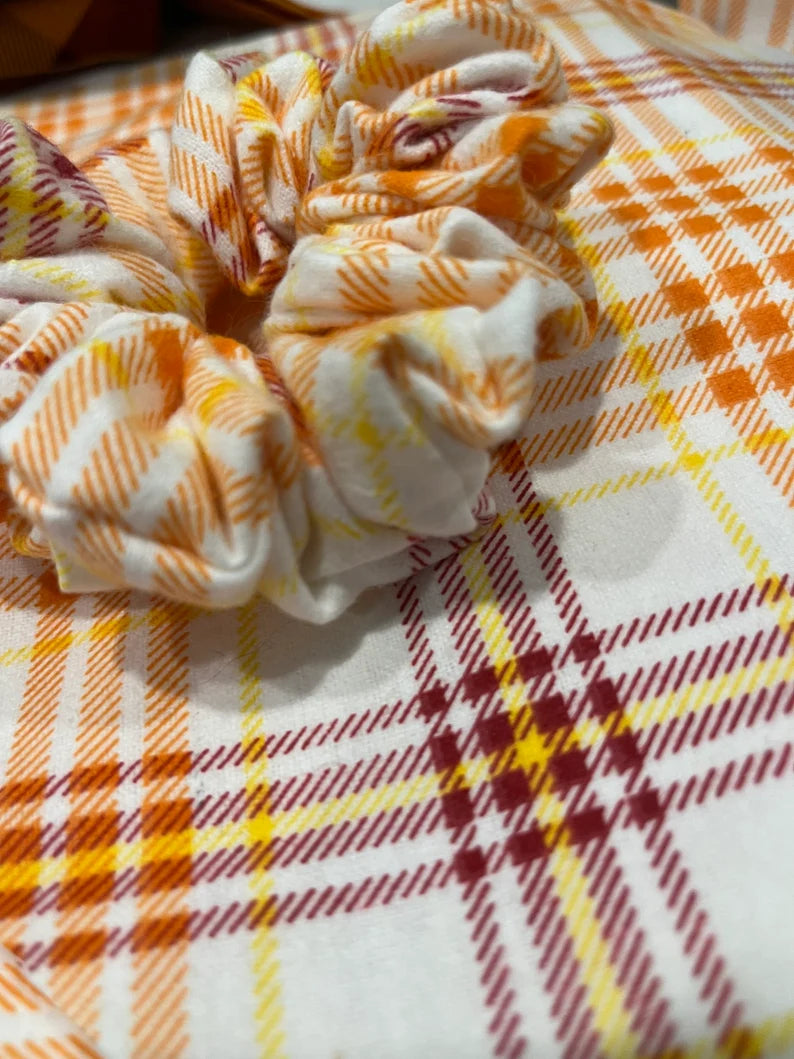 Yellow Orange Fall Flannel