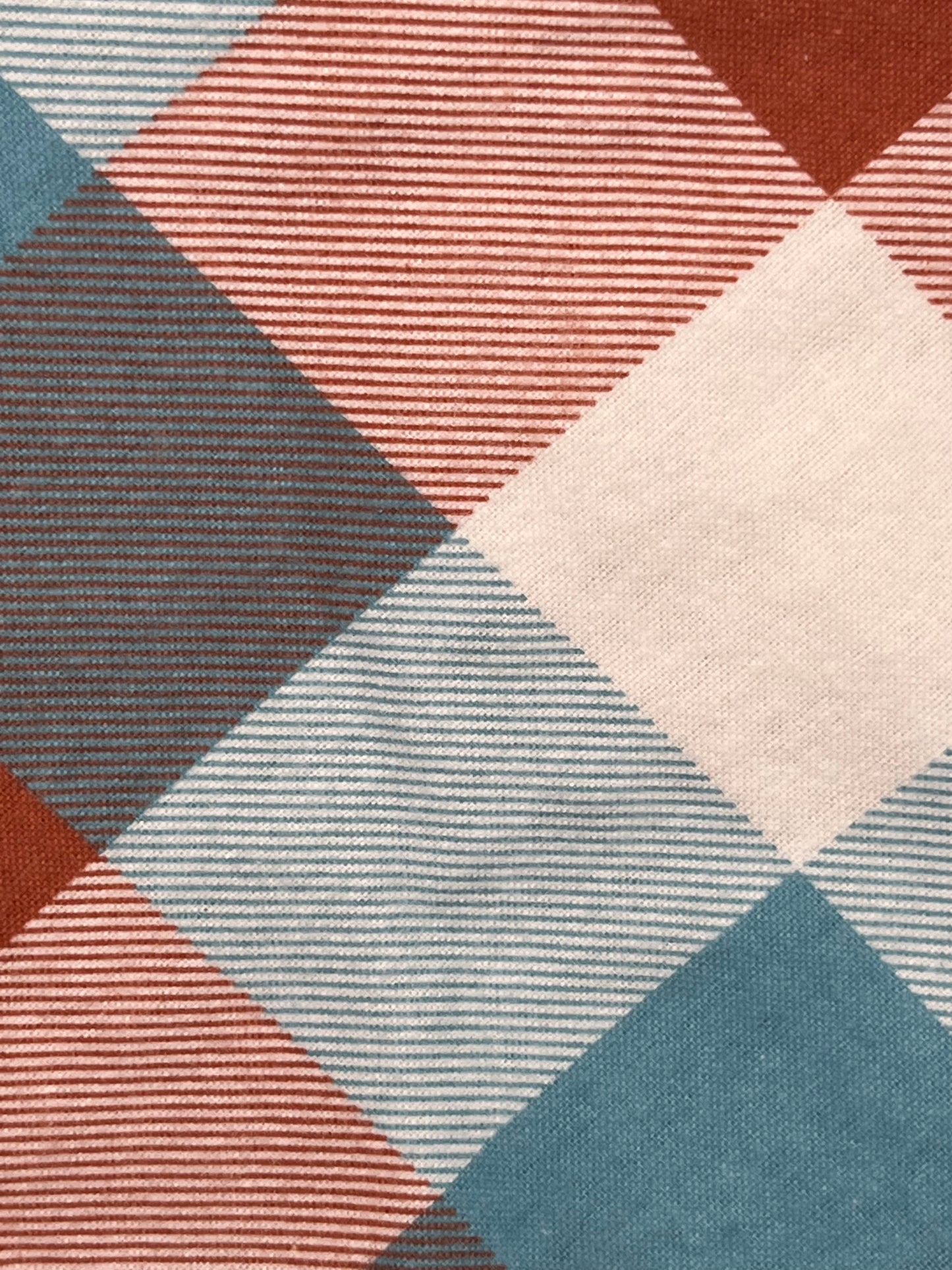 Pink Blue Flannel