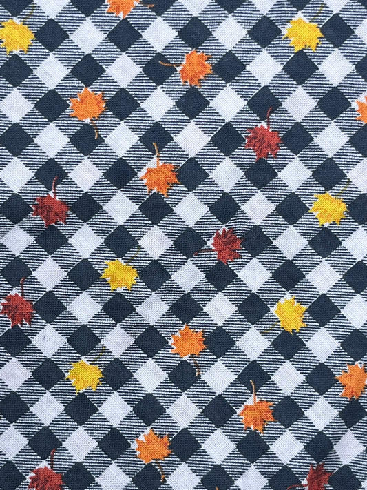 Checkered Fall Leaves